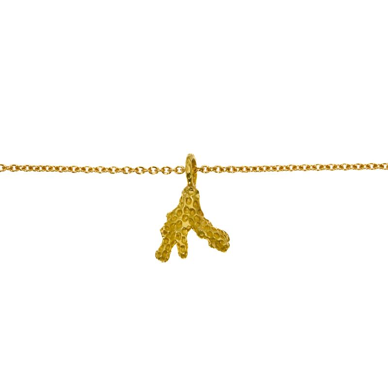 Pendentif corail d’or Pendentif corail d’or