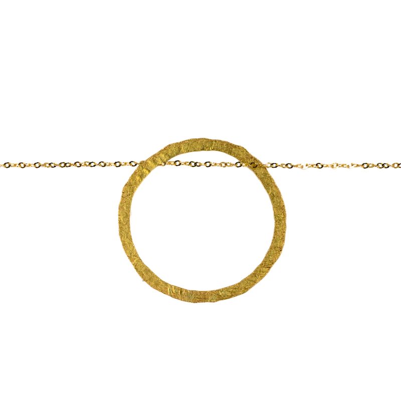 Pendentif cercle d’or Pendentif cercle d’or