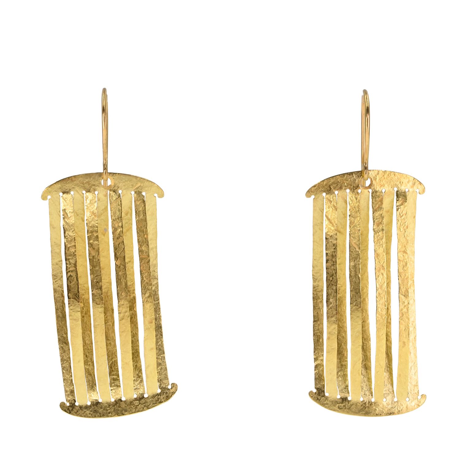 Boucles en lamelles d’or Boucles en lamelles d’or