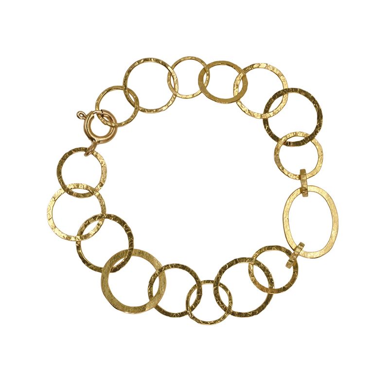Bracelet en anneaux d’or Bracelet en anneaux d’or