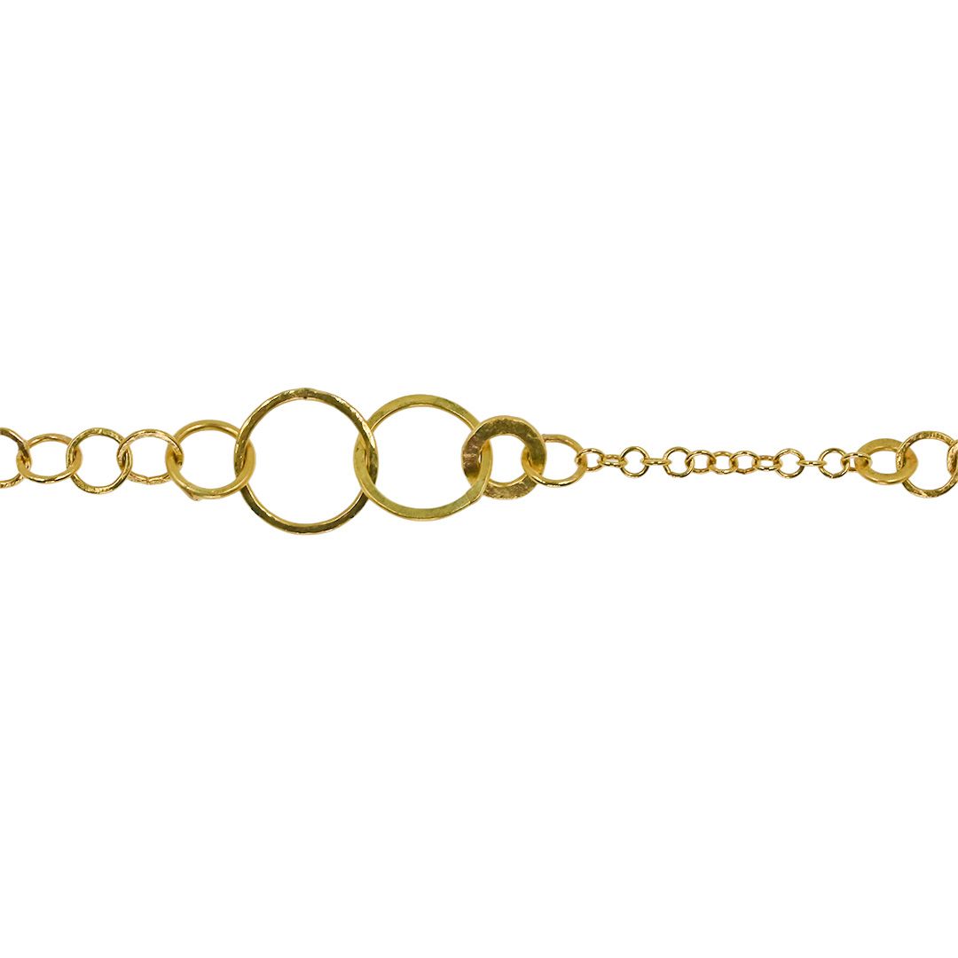 Collier en anneaux d’or