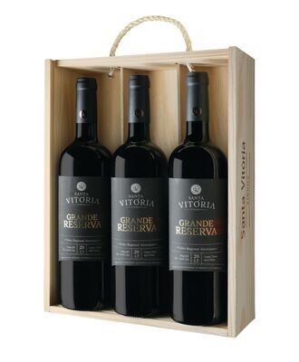Santa Vitoria Grande Reserva Coffret 3unit.