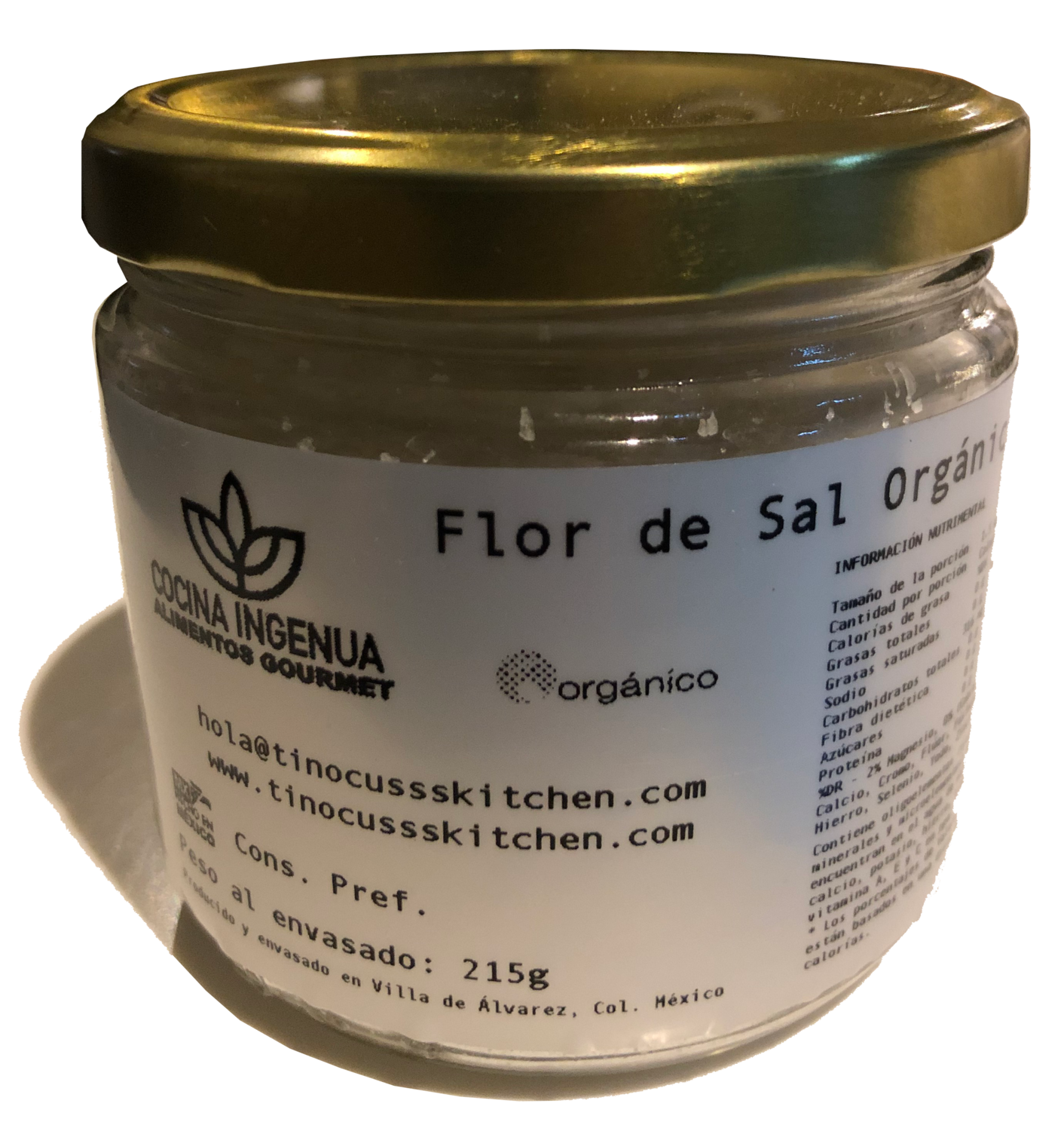 Flor de Sal 100% natural, artesanal, tradicional y orgánico 295g
