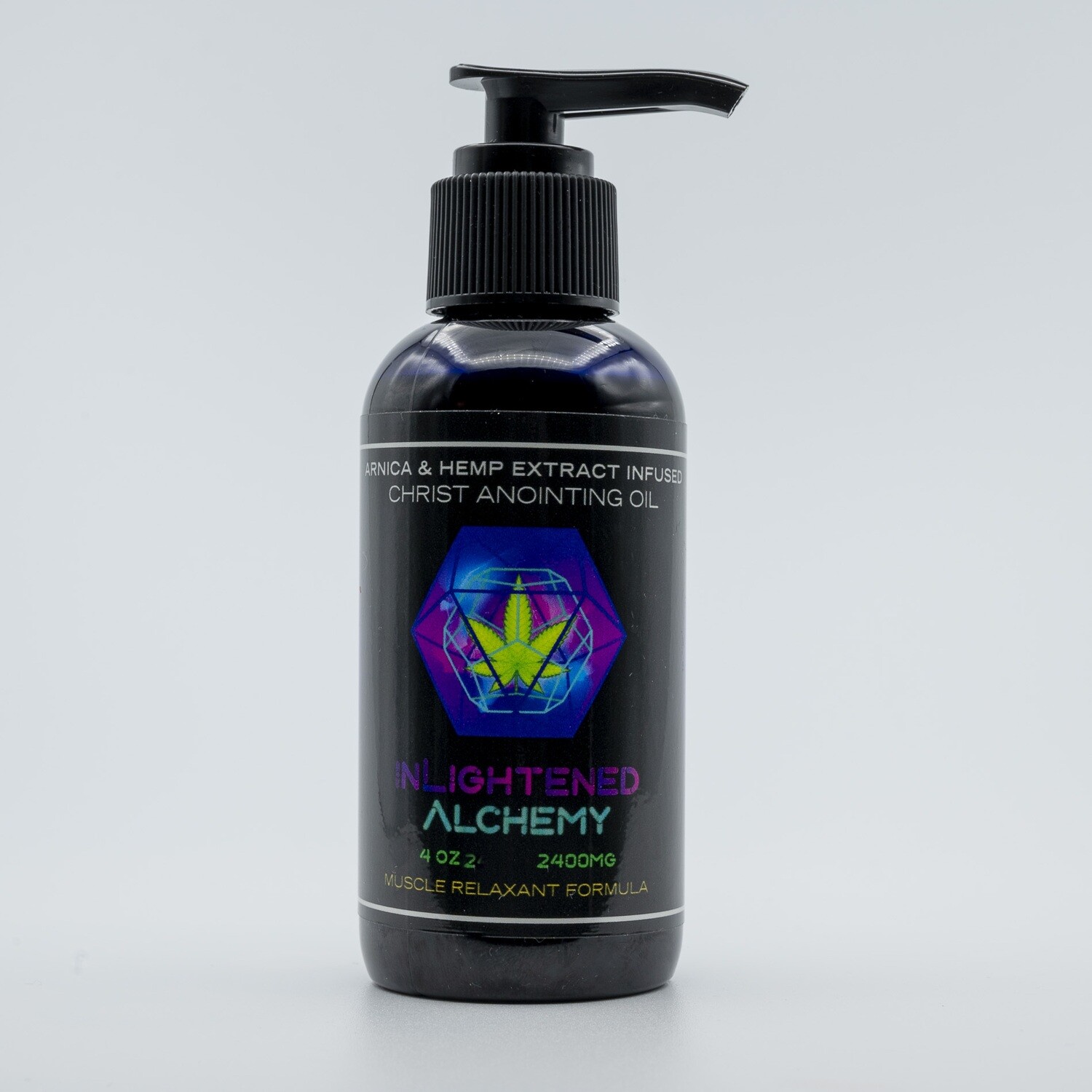 Inlightened Alchemy's Spagyric CBD Massage Oil Inlightened Alchemy's Spagyric CBD Massage Oil
