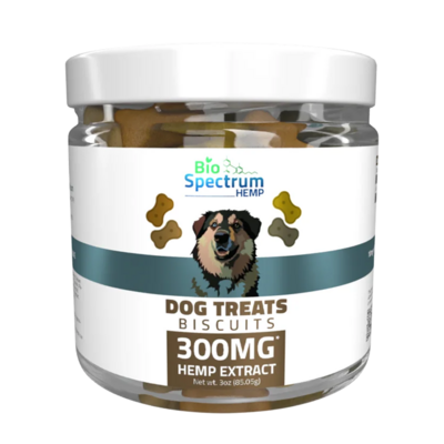 Bio Spectrum Dog Biscuits 300mg CBD
