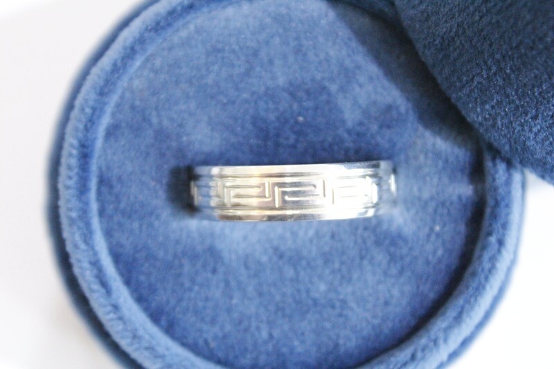 SS FNCY DESIGN BAND SZ10