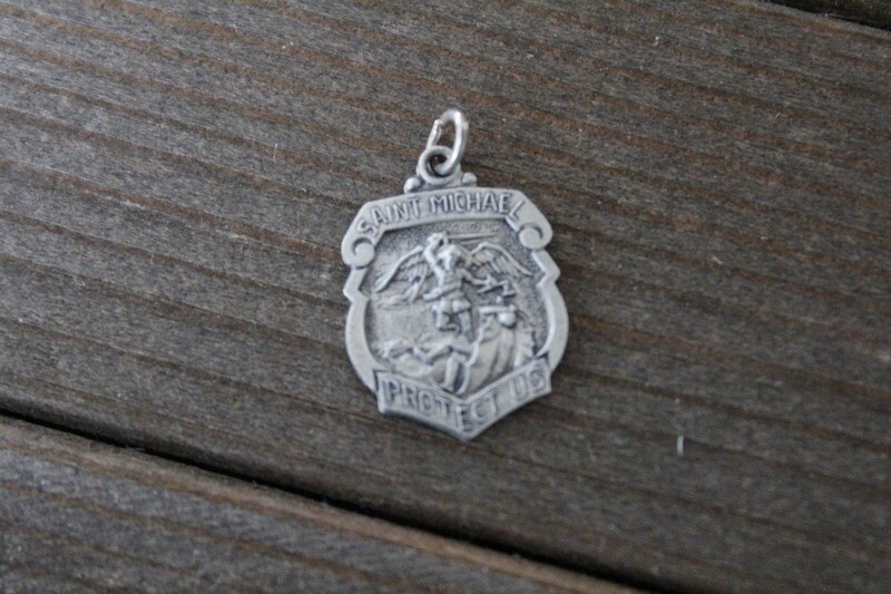 SS ST MICHAEL BADGE SMALL