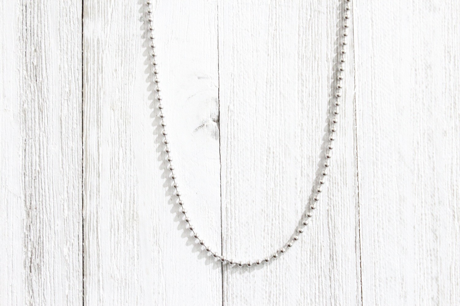 STAINLESS STEEL BEADED CHAIN