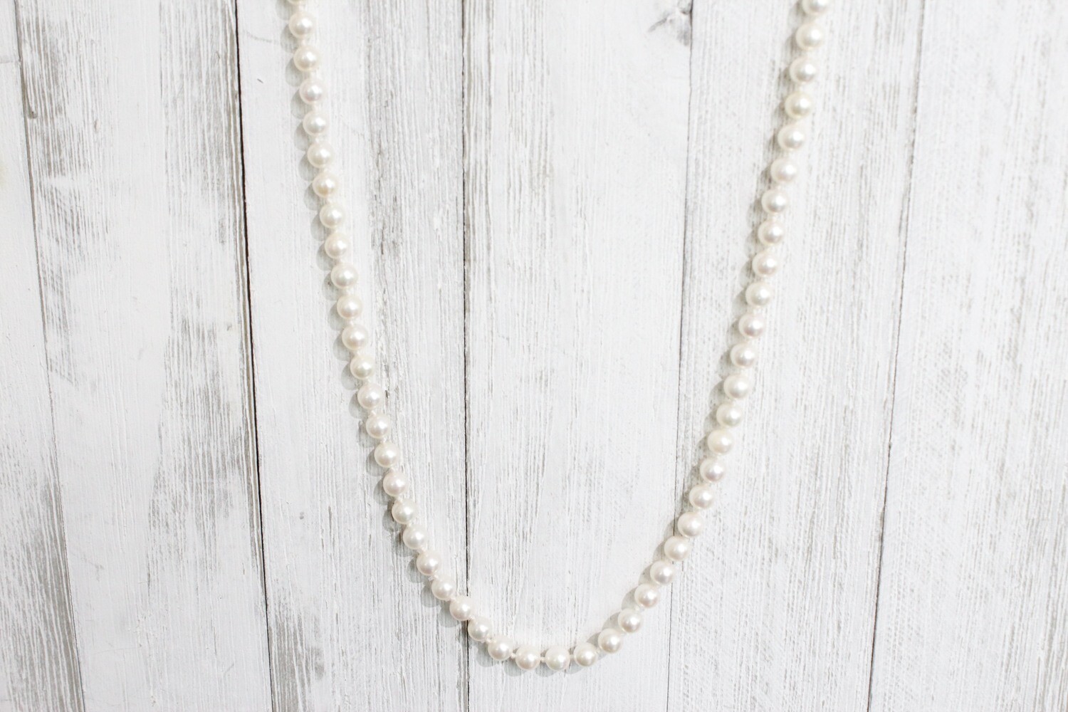 14KT YELLOW GOLD  PEARL NECKLACE 30IN