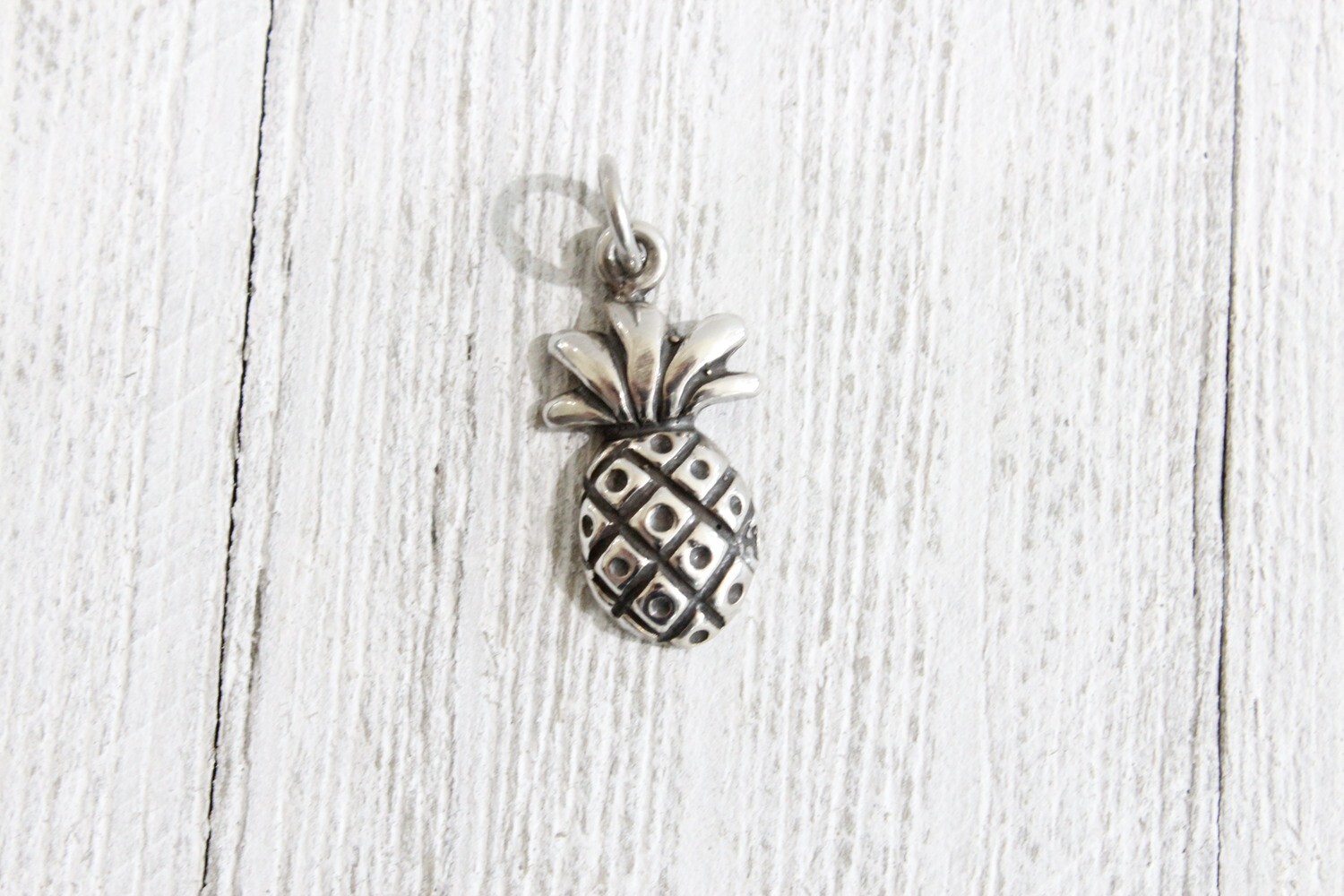 STERLING SILVER PINEAPPLE CHARM STERLING SILVER PINEAPPLE CHARM
