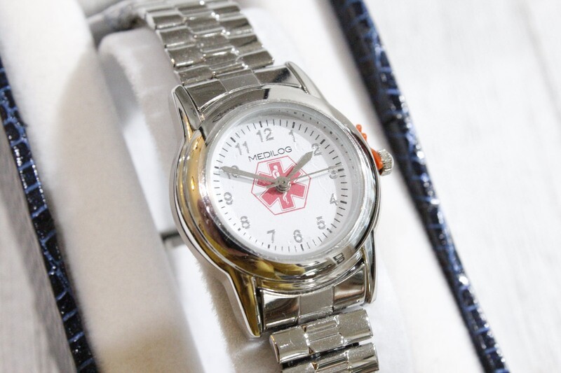 SPIDEL MED ID WATCH LADS SLVR SPIDEL MED ID WATCH LADS SLVR