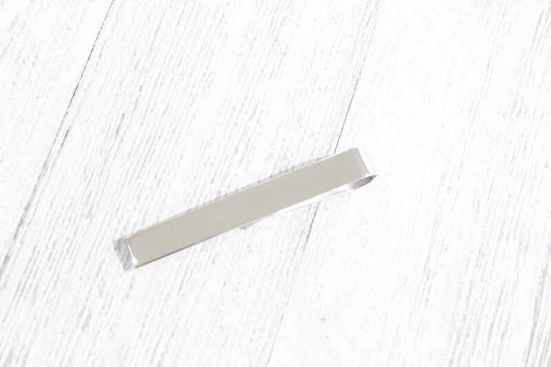 Sterling Silver Polished Tie Bar