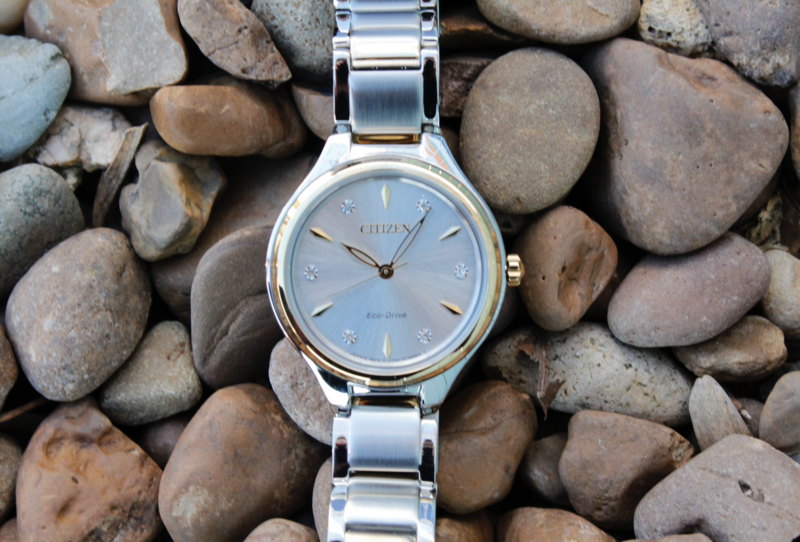 Citizen Eco-Drive Corso Quartz Womens Watch, Stainless Steel, Diamond, Two-Tone