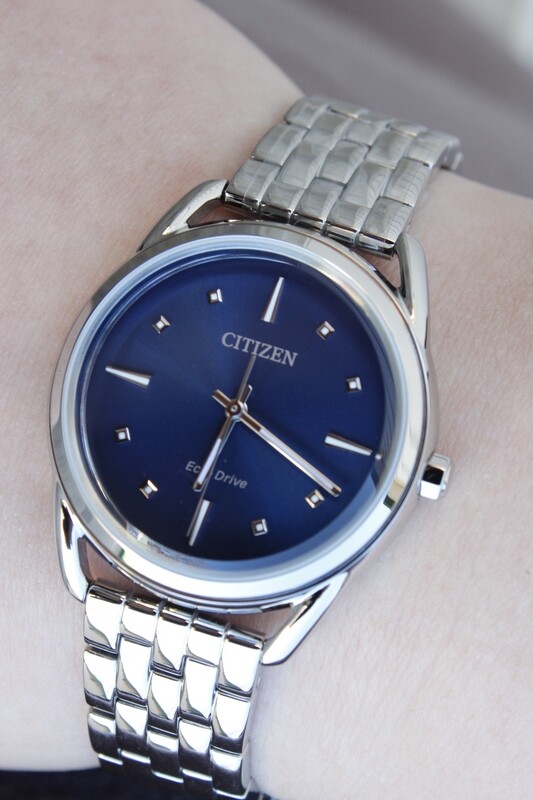Citizen Womens Silver Tone Stainless Steel Bracelet Watch
