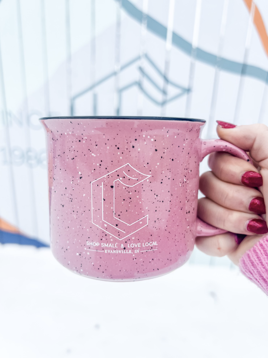 Pink Opal Campfire Mugs