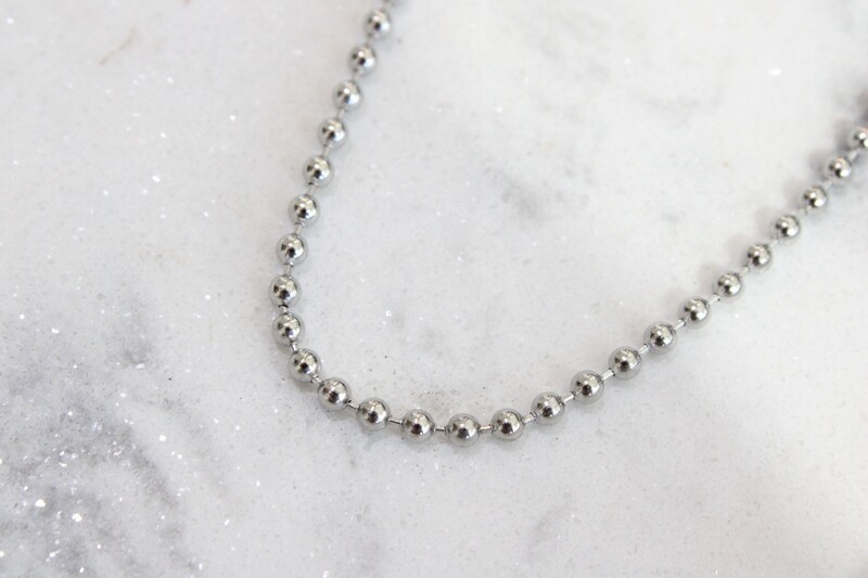Stainless Steel Polished 2mm 22 inch Ball Chain