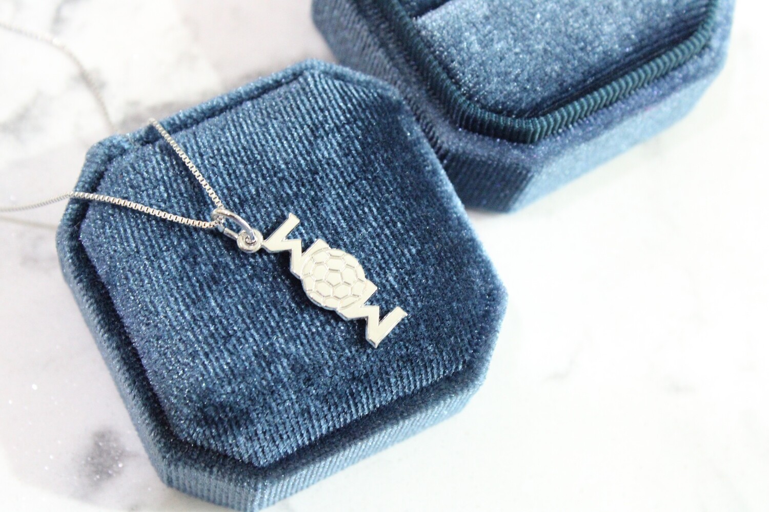 Sterling Silver Soccer Mom Necklace 