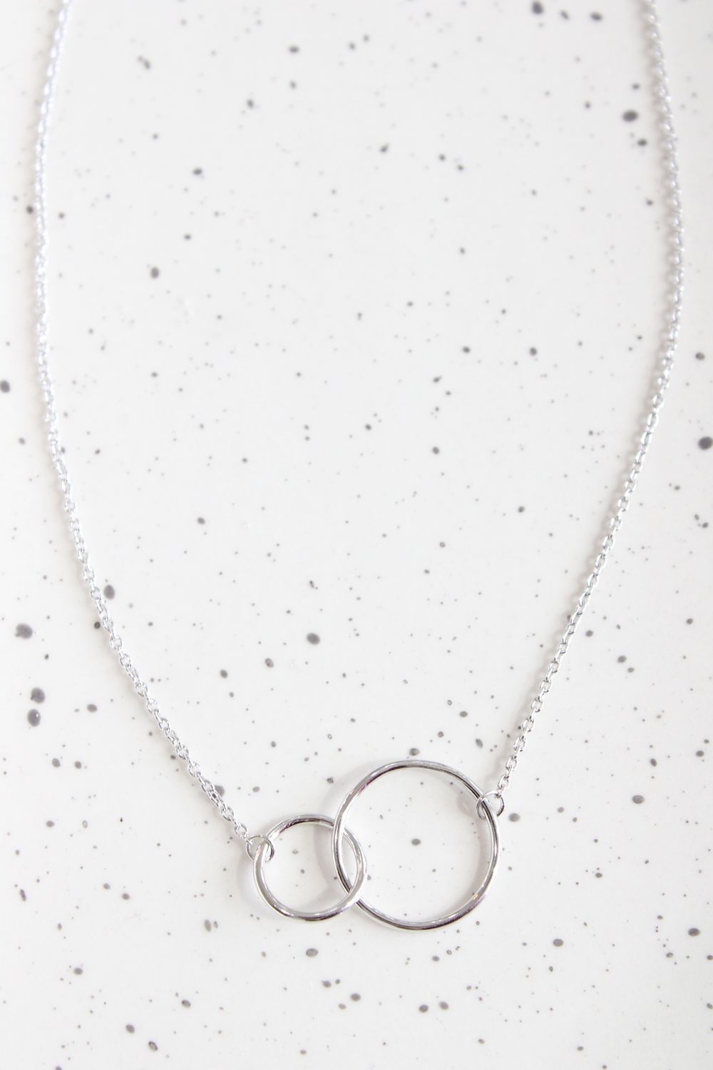 Sterling Silver 16in. +2in. Extender Small &amp; Large Link Necklace