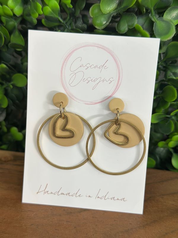 Cascade Designs Amor Tan Earrings
