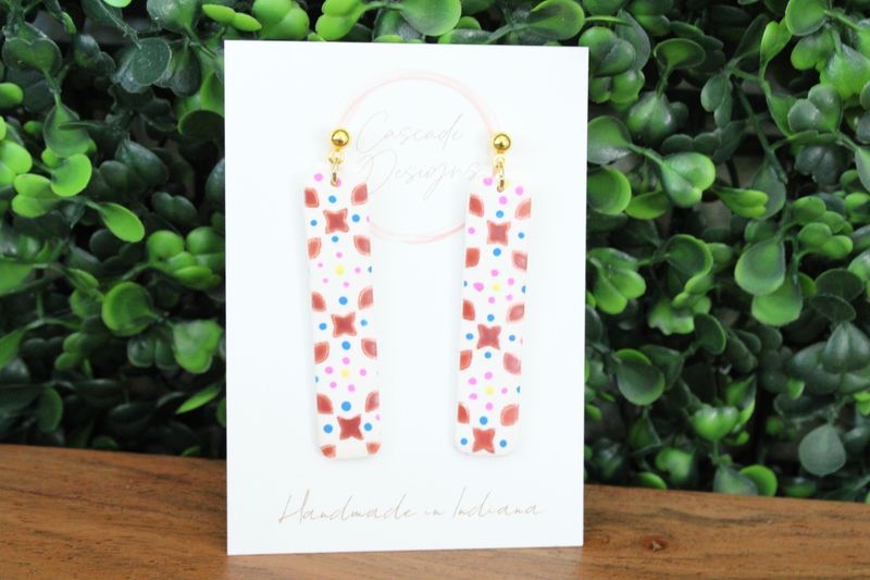 The Esmeralda Moroccan Clay Earrings