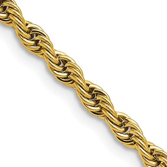 Chisel Stainless Steel Polished 4mm 18 inch Rope Chain