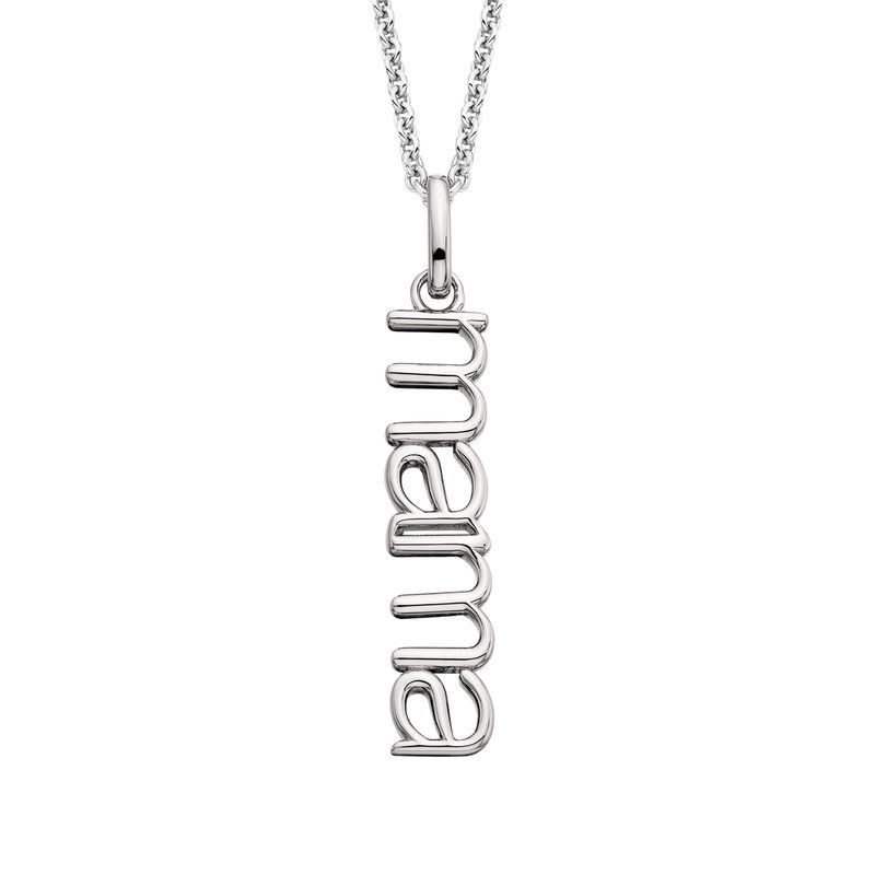 Sterling silver &quot;Mama&quot; pendant 18&quot; to 20&quot; adjustable chain