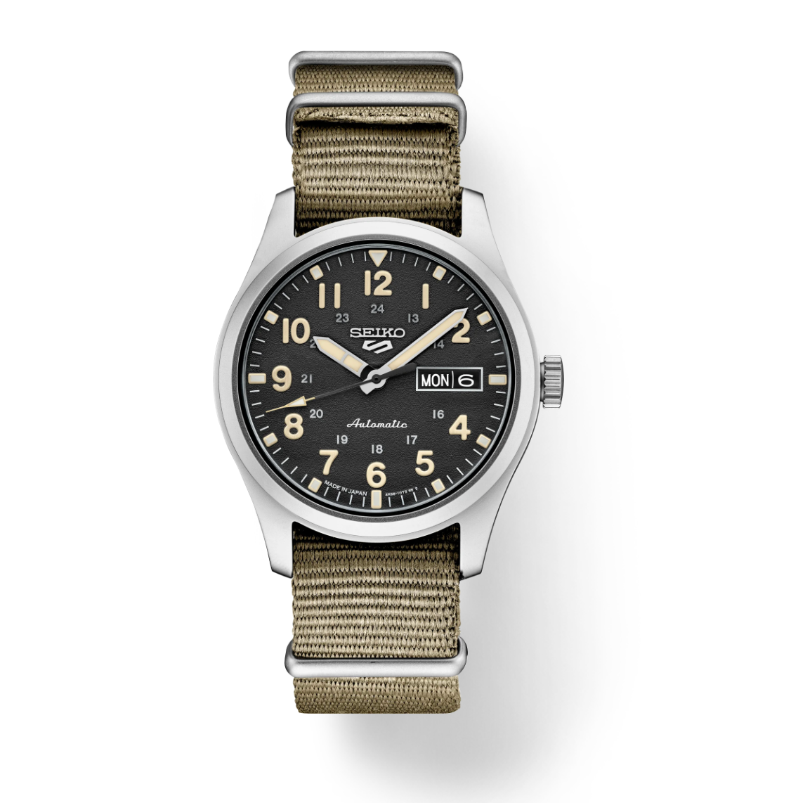 Seiko 5 Sports SS Automatic Black Dial