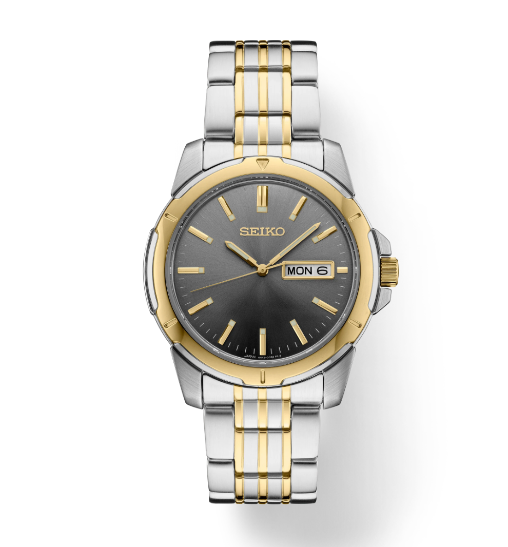 Essentials SS TT Quartz Gray Dial 