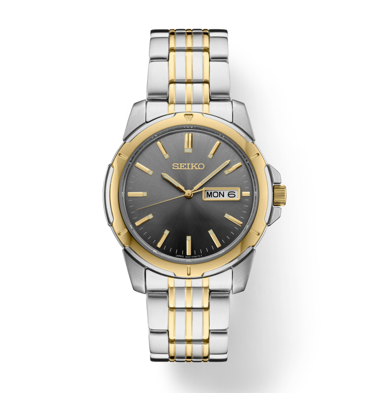 Essentials SS TT Quartz Gray Dial 