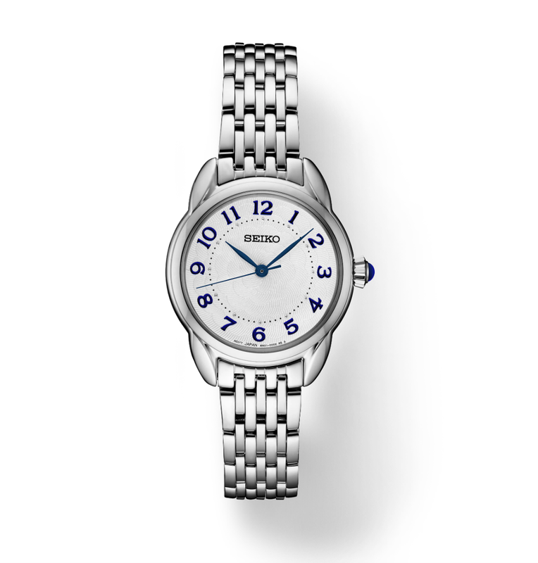 Essentials SS Quartz White Dial 