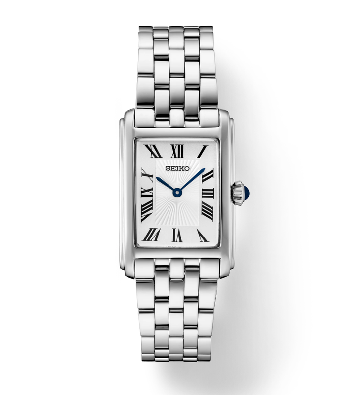 Essentials SS Quartz White Dial 