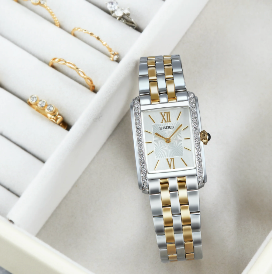 Crystals TT Quartz Silver Dial