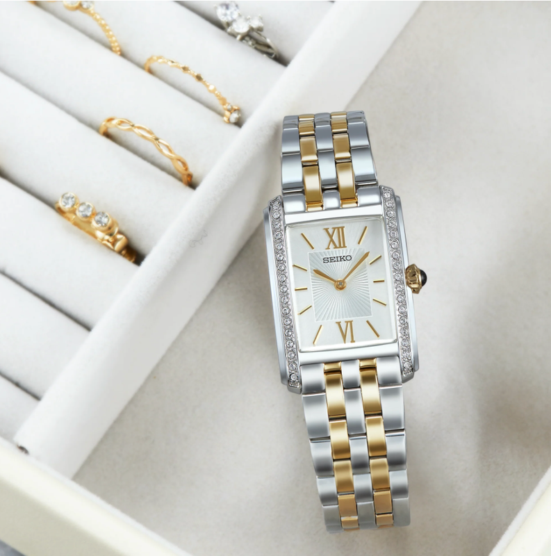 Crystals TT Quartz Silver Dial