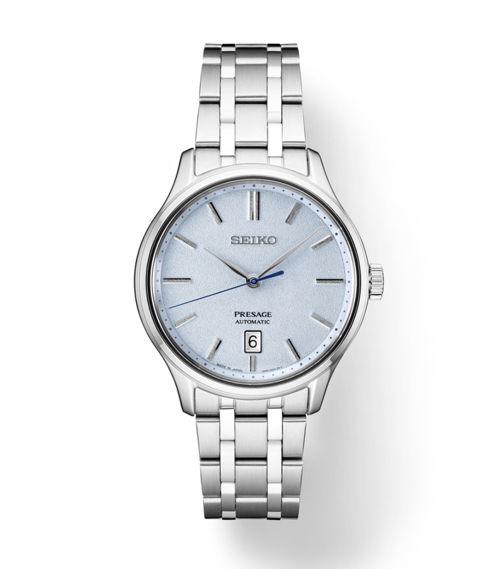 Presage SS Automatic Light Blue Dial 
