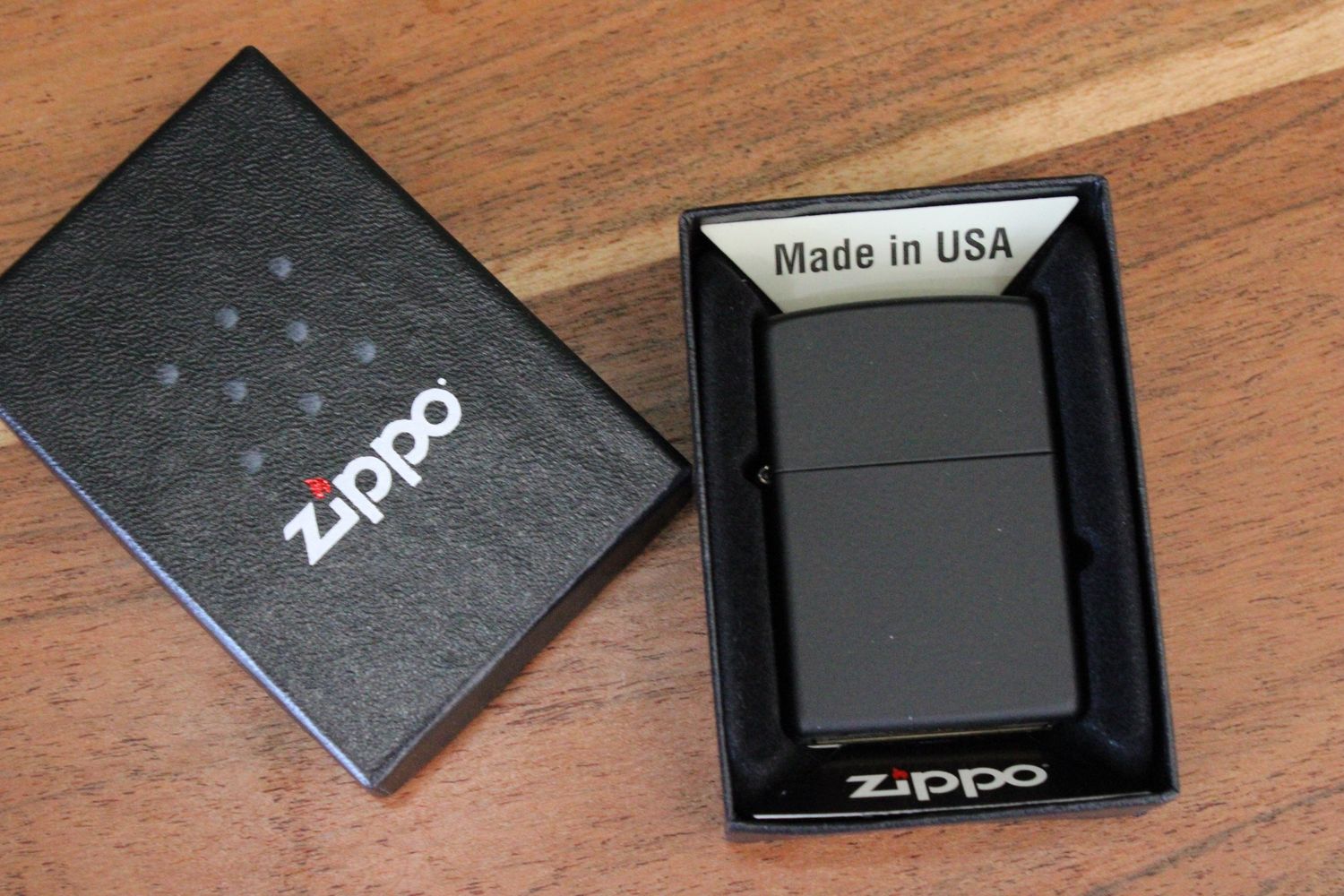Zippo Black Matte Lighter Zippo Black Matte Lighter