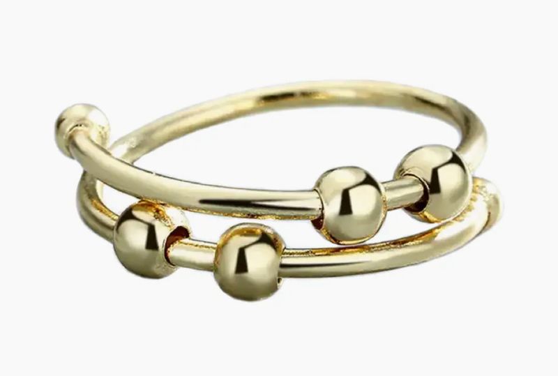 Gold Fidget Ring Gold Fidget Ring