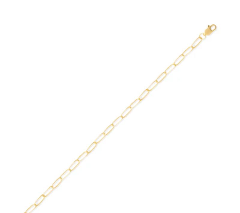 Gold Filled 30in. Paperclip Chain