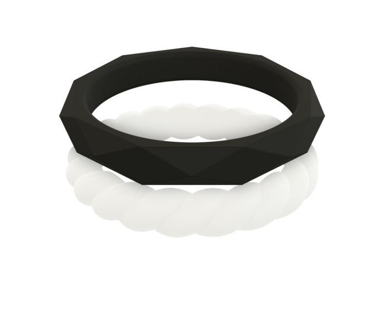 BLACK & WHITE STACKS-8 BLACK & WHITE STACKS-8