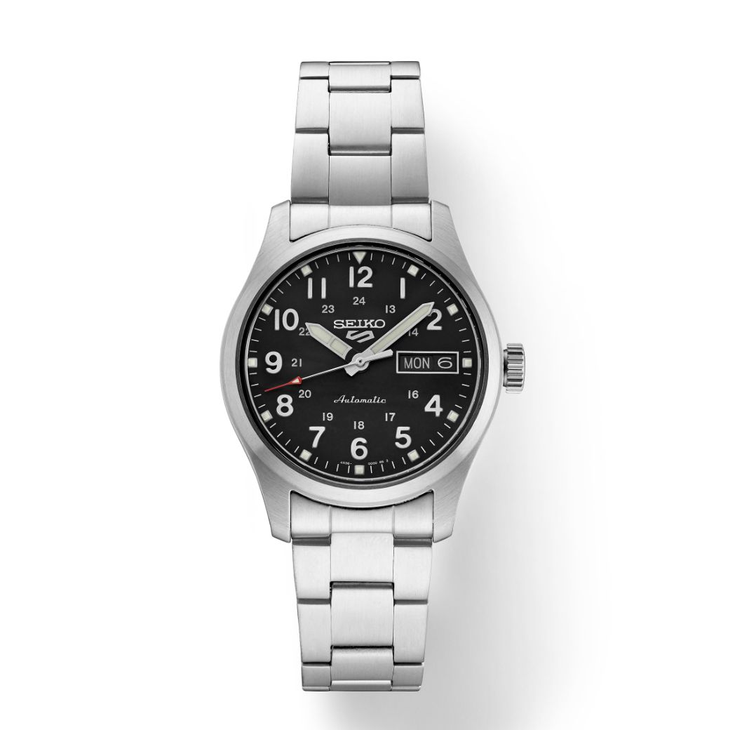 Seiko White Automatic Mens Watch Seiko White Automatic Mens Watch