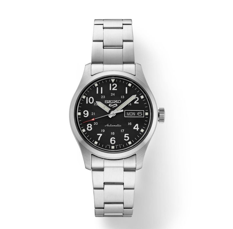 Seiko White Automatic Mens Watch Seiko White Automatic Mens Watch