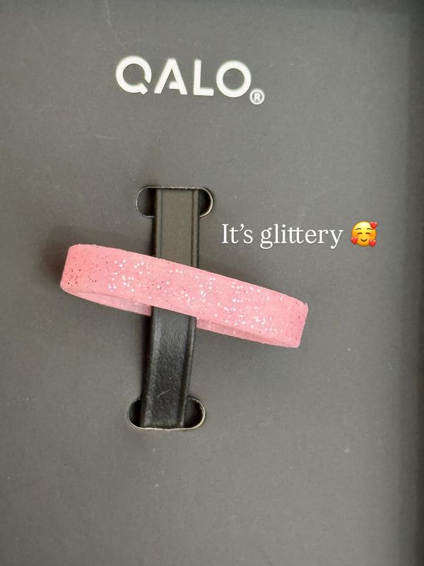 Qalo Womens Pink Jelly Smooth Ring Size 8 Qalo Womens Pink Jelly Smooth Ring Size 8