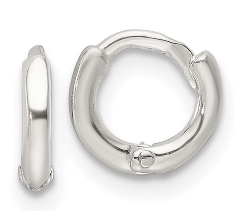 Sterling Silver 7.6mm Huge Hoop Sterling Silver 7.6mm Huge Hoop