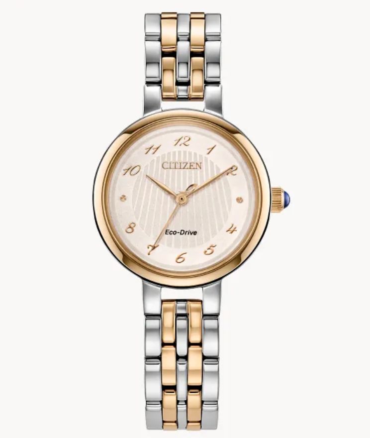 Citizen Classic L Womens Two Toned Silver and Rose Gold Watch Citizen Classic L Womens Two Toned Silver and Rose Gold Watch
