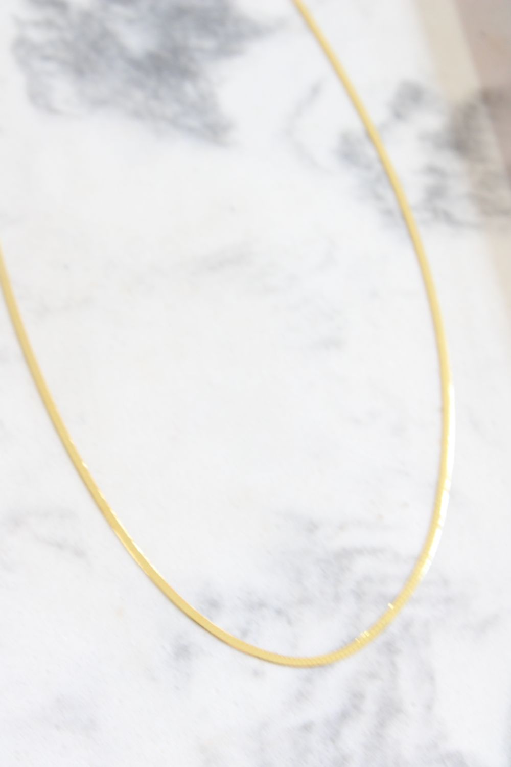 14K Yellow Gold Flexible Polished Herringbone Chain 18 inch 14K Yellow Gold Flexible Polished Herringbone Chain 18 inch
