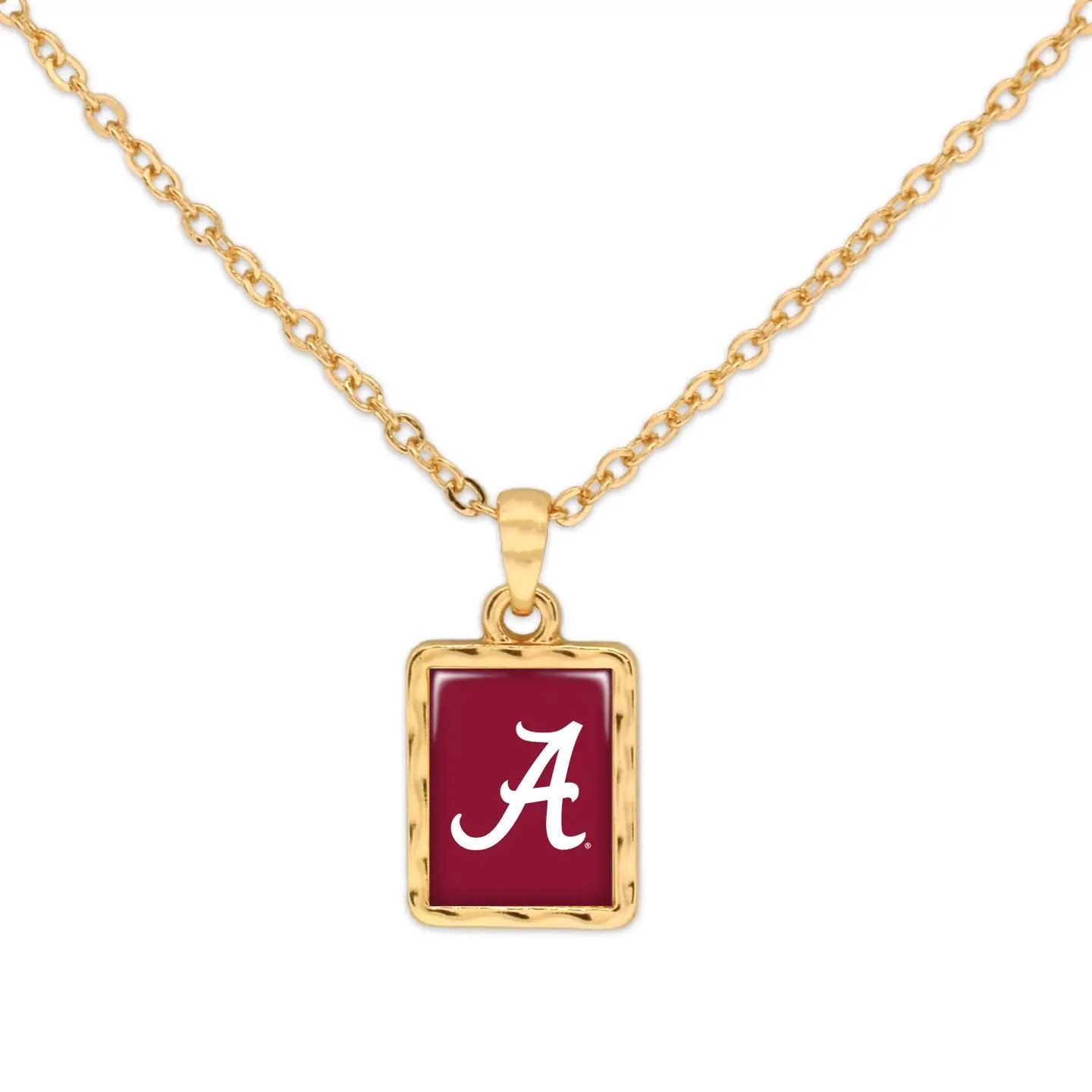 Alabama Crimson Tide Gold-Tone Necklace Alabama Crimson Tide Gold-Tone Necklace