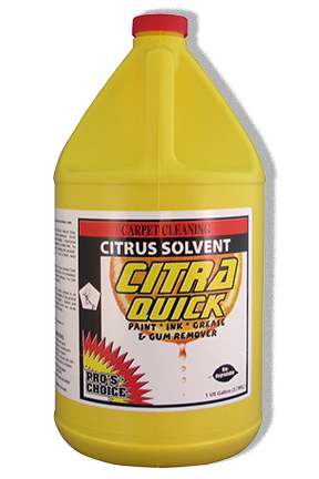 Citra Quick (Gallon) by CTI Pro's Choice | Solvent based Stain Remover