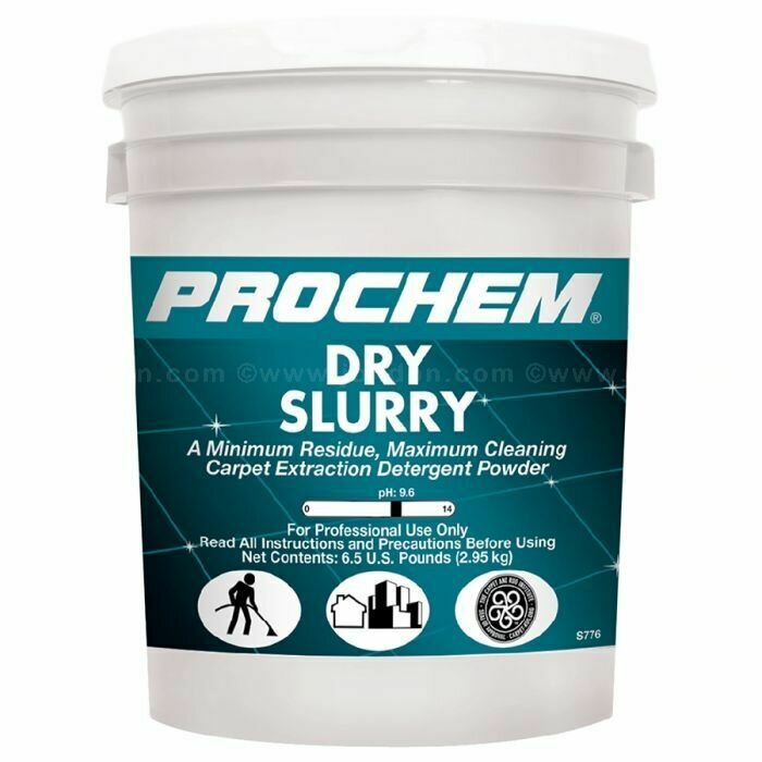 Dry Slurry (48 lb. Pail) by ProChem | Carpet Extraction Detergent Powder