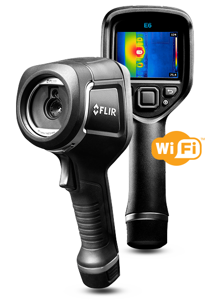 FLIR E6 Infrared Camera with MSX and Wi-Fi
