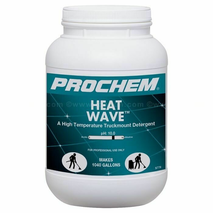 Heat Wave (6.5 lb. Jar) by ProChem | High Temp. Truck Mount Detergent