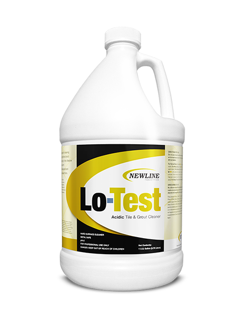Lo-Test (Gallon) by Newline | Premium Acid Tile and Grout Cleaner